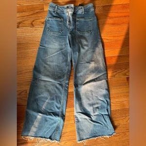 ZARA MARINE STRAIGHT JEANS DENIM